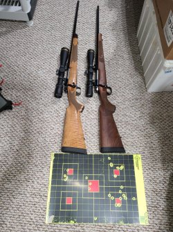 model 70's with targets.jpg